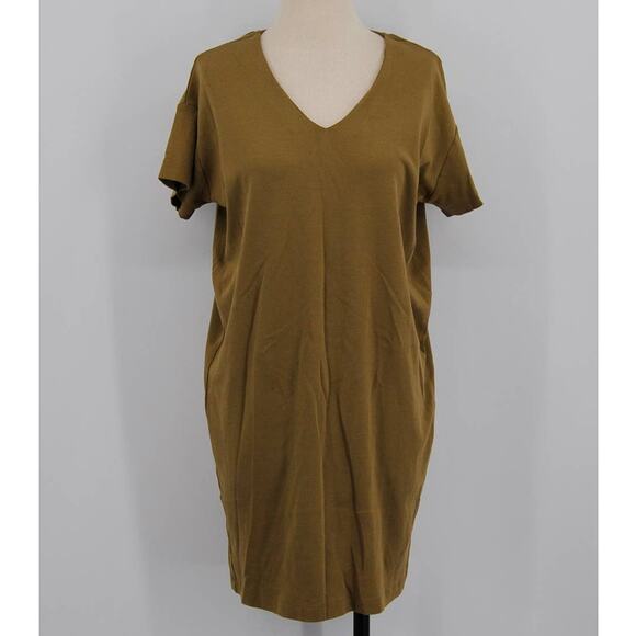 Prologue Green Shirt Dress - Picture 1 of 7